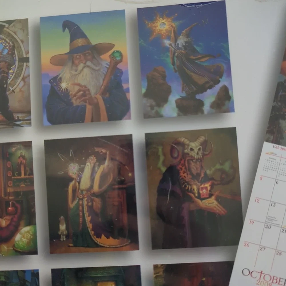 New Wizards 2008 Calendar By Don Maitz‎ Sealed Tide Mark